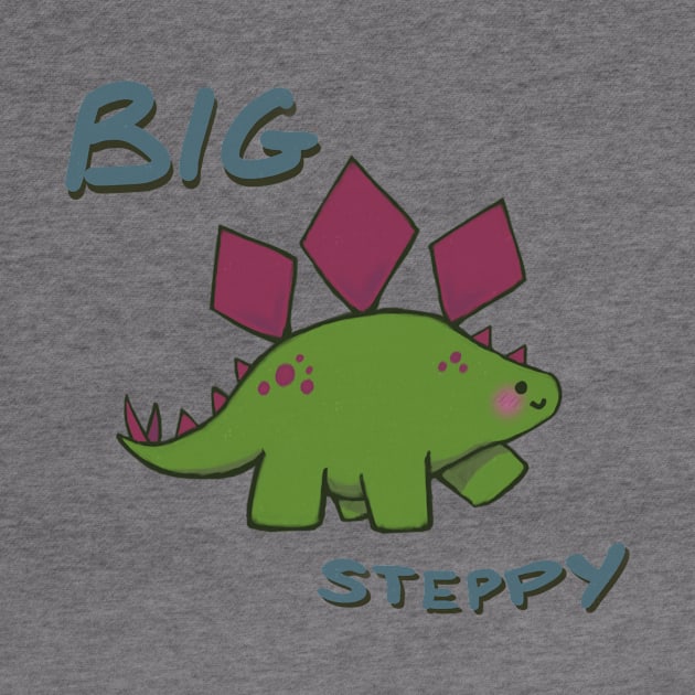 Big Steppy Meme Dino by Raebees